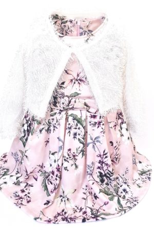 Set 2 piese rochita cu bolero 24luni