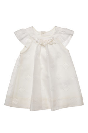 Rochita eleganta cu chilotei asortati, Mayoral 6-9luni (culoare crem cu striatii)