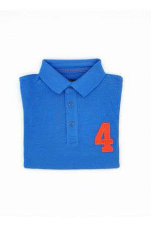 Tricou polo baieti albastru royal Mayoral 7ani