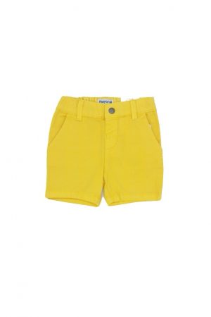 Pantaloni scurti bebe baiat Mayoral 6luni (culoare galben)